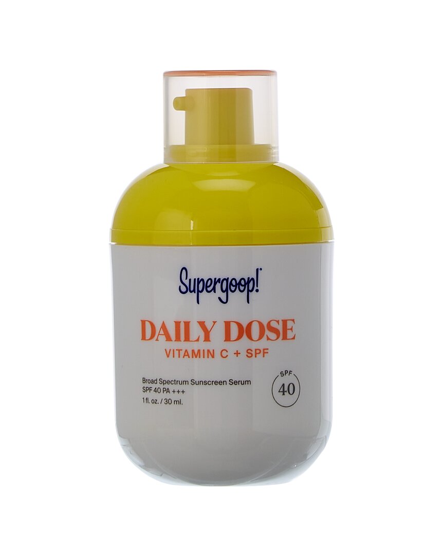 Supergoop 1oz Daily Dose Vitamin C + Spf 40 Serum In Nocolor
