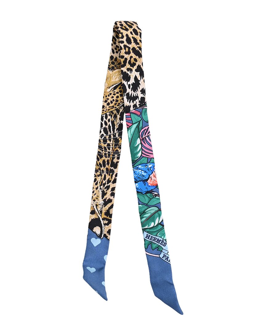 HERMES Pre-owned Hermès Jungle Love Twilly Scarf (authentic Pre-loved)