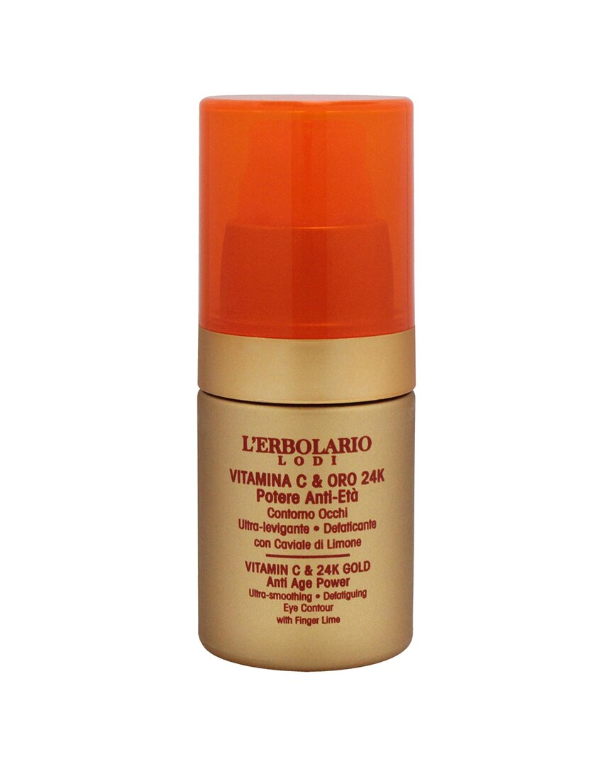 L'erbolario Lerbolario Women's 0.5oz Vitamin C & 24k Gold Ultra Smoothing Defatiguing
