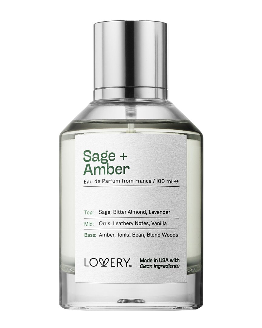 Lovery Unisex 3.4oz Sage And Amber Edp