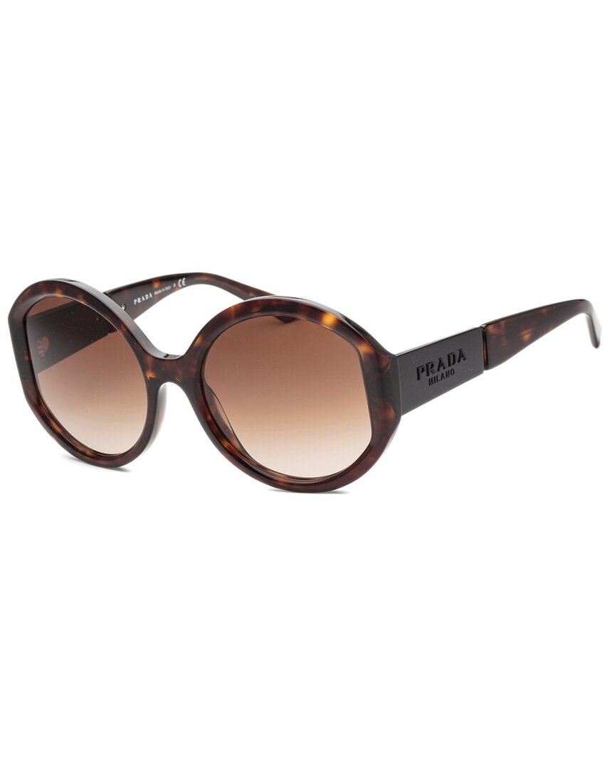 Prada Women's Pr22xs 55mm Sunglasses In Brown