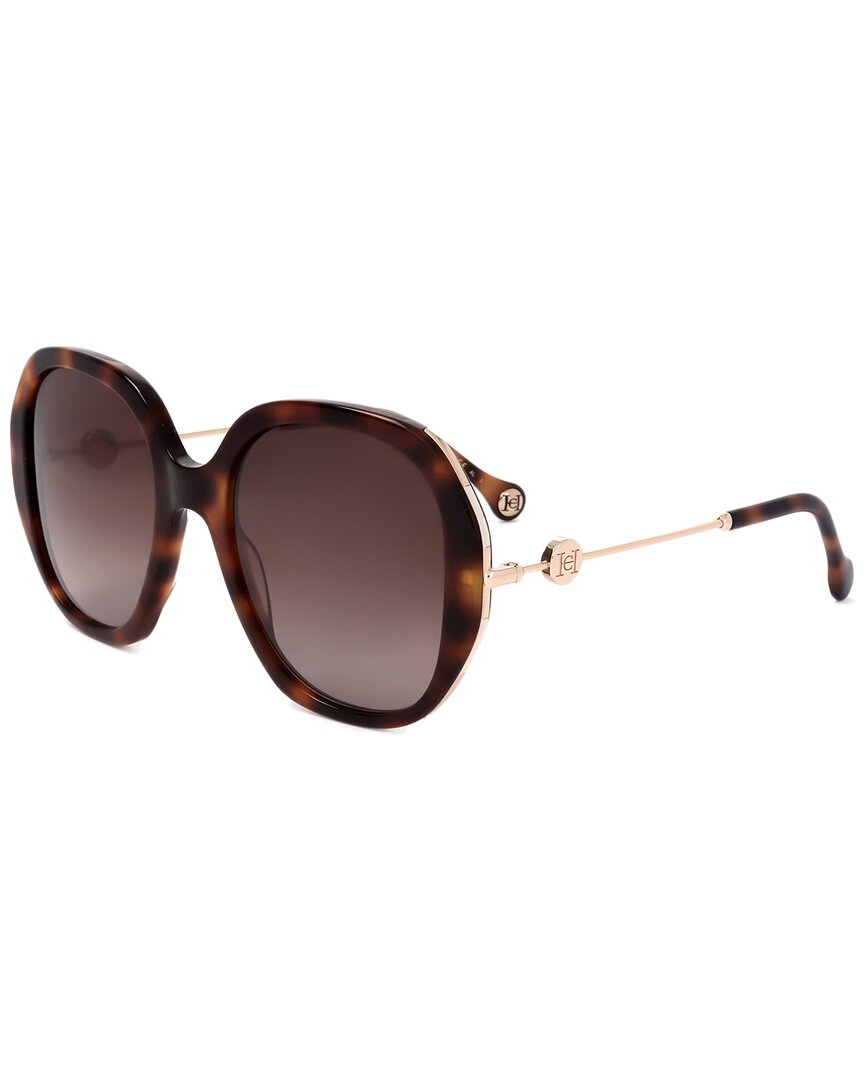 Shop Carolina Herrera Women's Ch 0019/s 05l 54mm Sunglasses In Brown