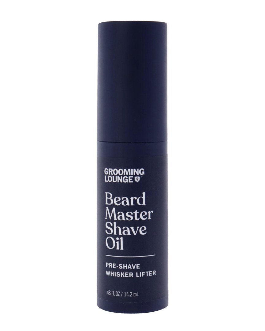 Grooming Lounge Men's 0.48oz Beard Master Shave Oil In White