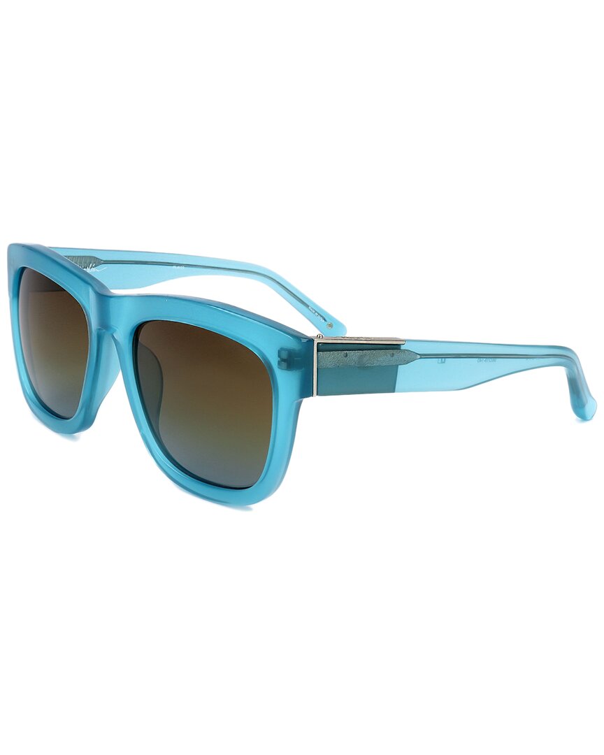 Shop Linda Farrow Phillip Lim By  Women's Pl6 56mm Sunglasses In Blue