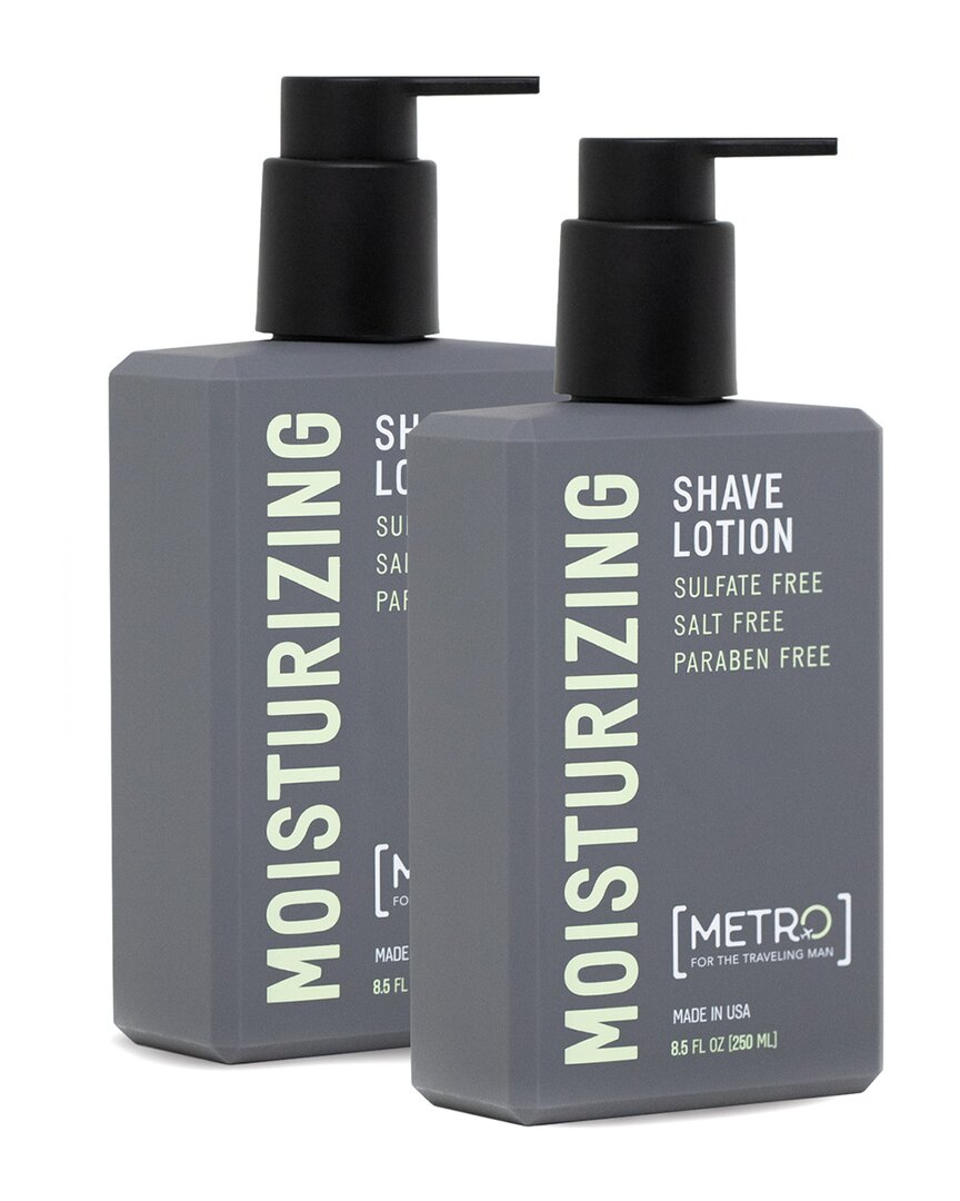 Metro Man 250ml Moisturizing Shave Lotion - 2pk