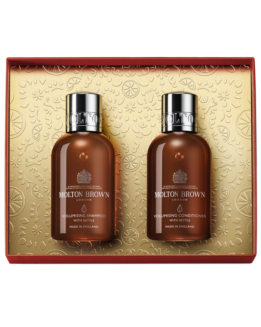 Molton Brown London Unisex Volumizing Nettle Mini Haircare Duo With $3 Credit