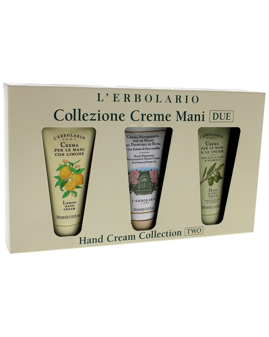 L'erbolario Hand Cream Collection Two 3pc Set