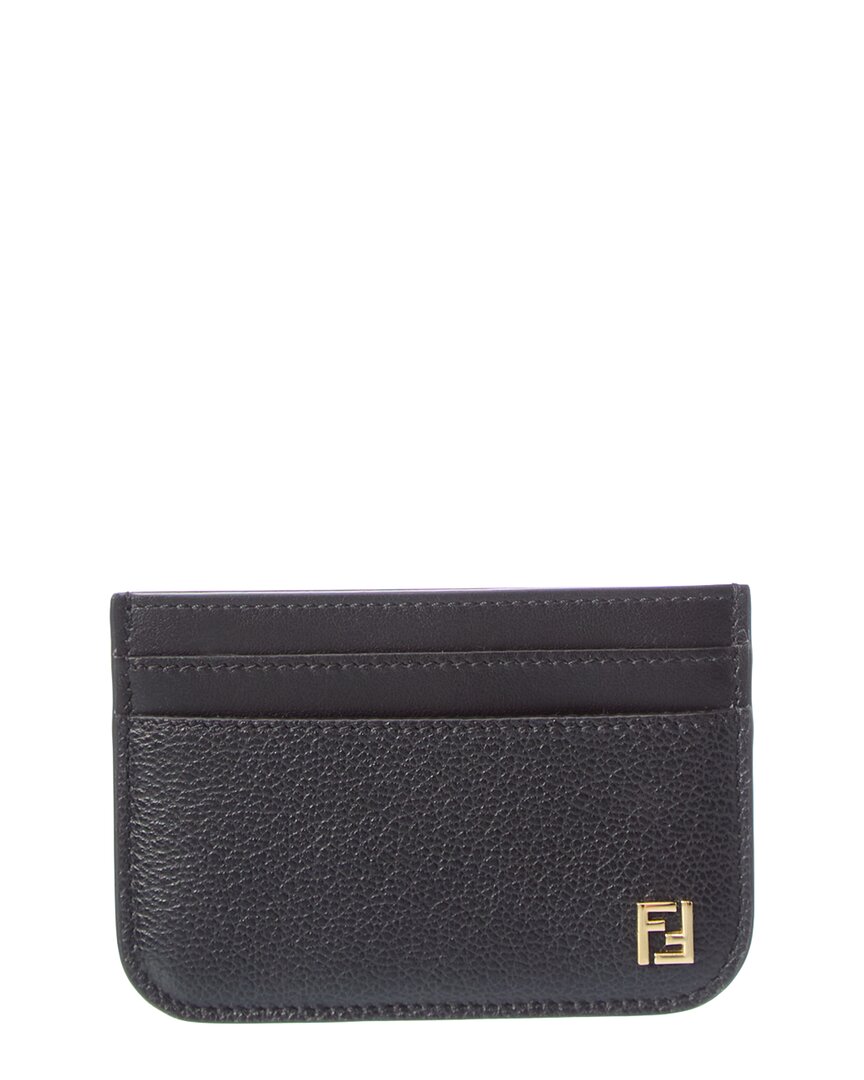 Fendi Women's Black Cardholder "Ff" - Image 2