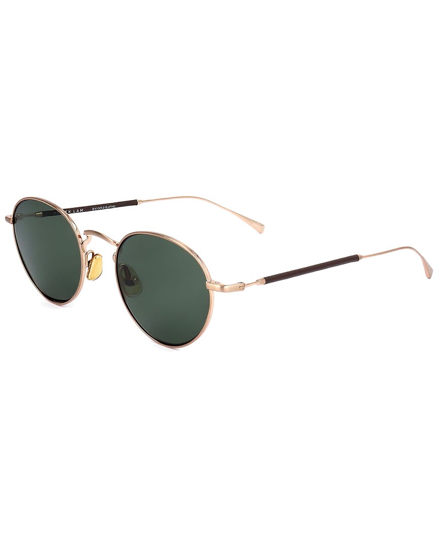 Shop Derek Lam Unisex Ameli 47mm Sunglasses In Gold