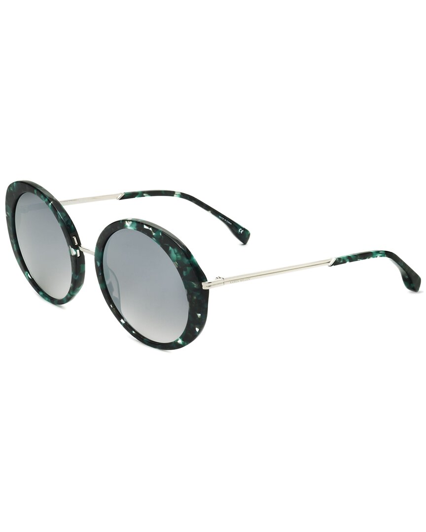 Karen Millen Women's Km5031 55mm Sunglasses In Green