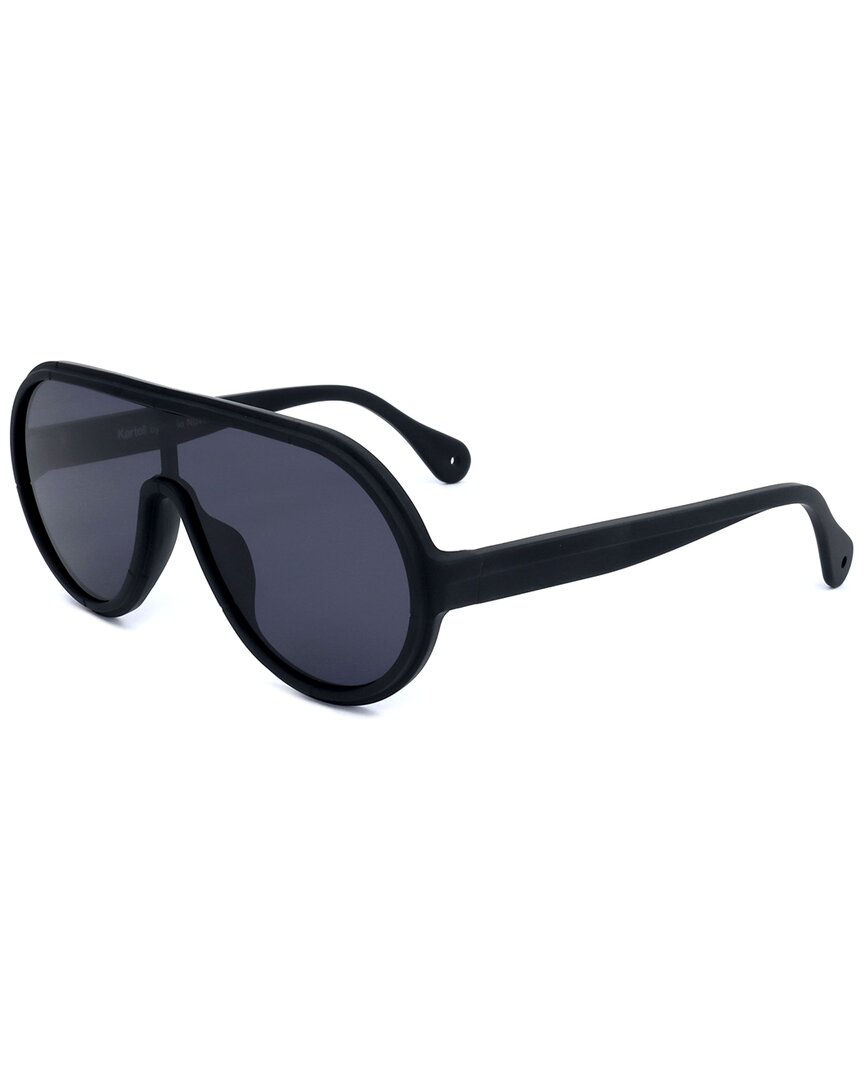 Kartell Unisex Krt Sun Kl504s 01 00 140 Sunglasses In Black