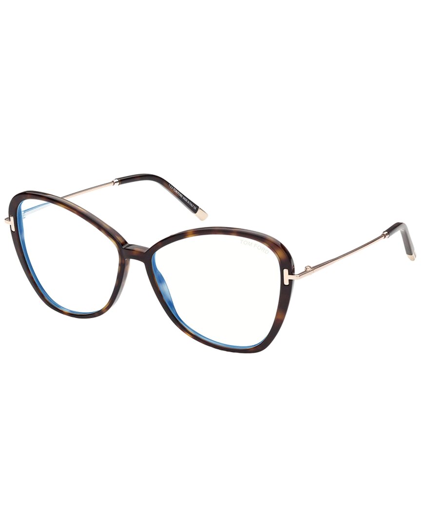 Tom Ford Women's Ft5769-b 56mm Sunglasses In Brown