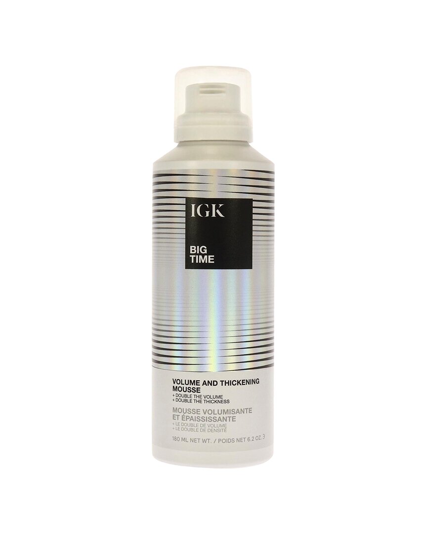 Igk Unisex 6.2oz Big Time Volume And Thickening Mousse