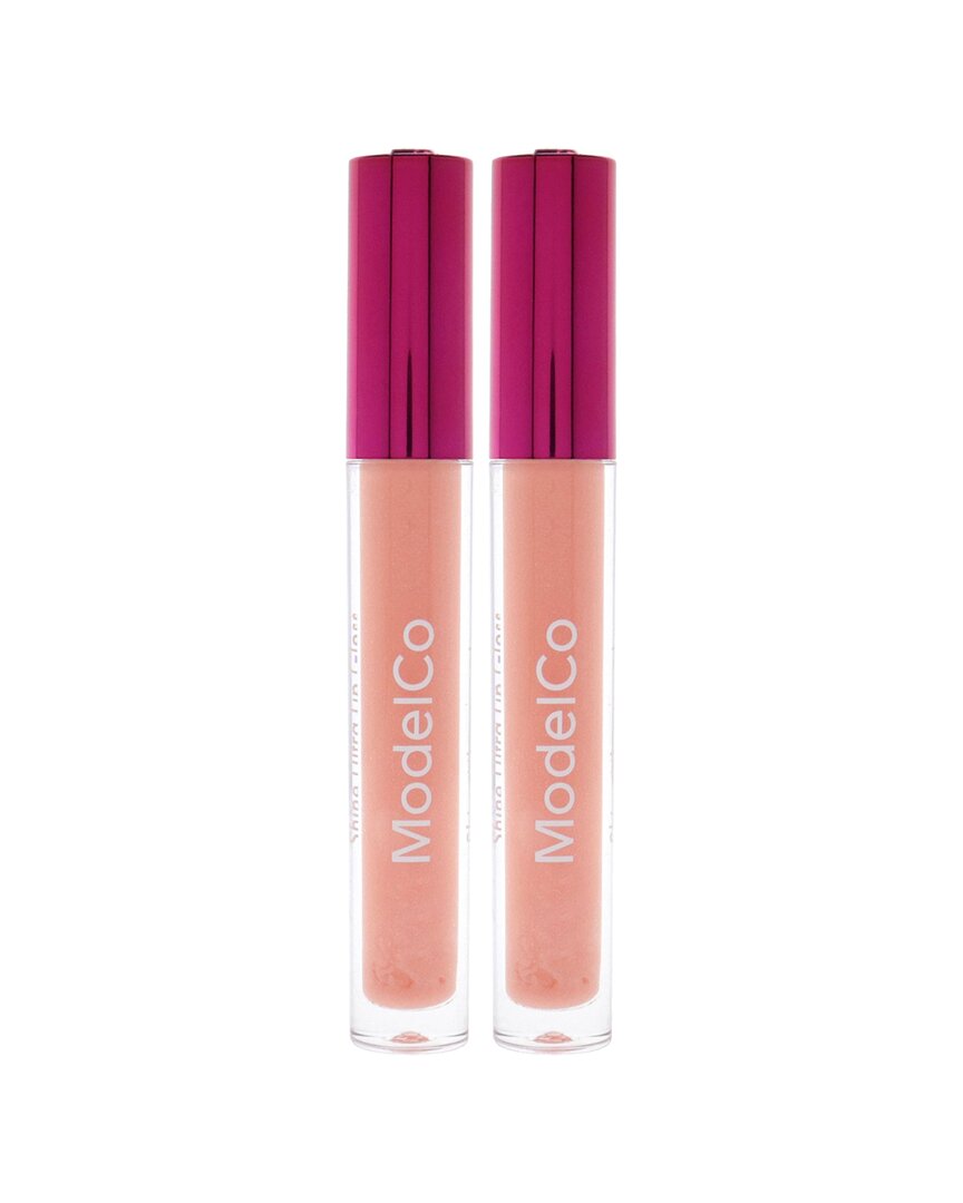 Modelco Women's 0.17oz Striptease Shine Ultra Lip Gloss - Pack Of 2