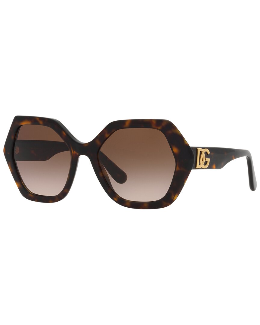 Dolce & Gabbana Women's Dg4406 54mm Sunglasses In Brown