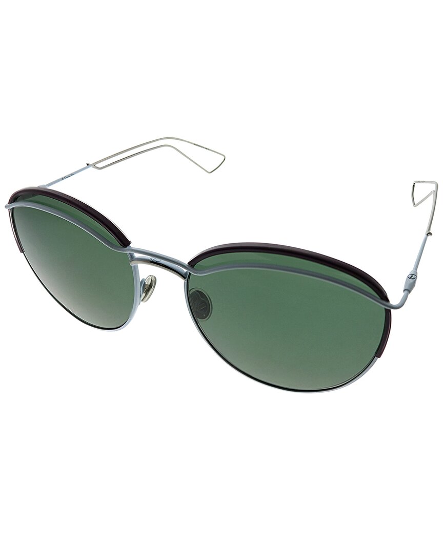 Dior Unisex Ound 57mm Sunglasses In Green