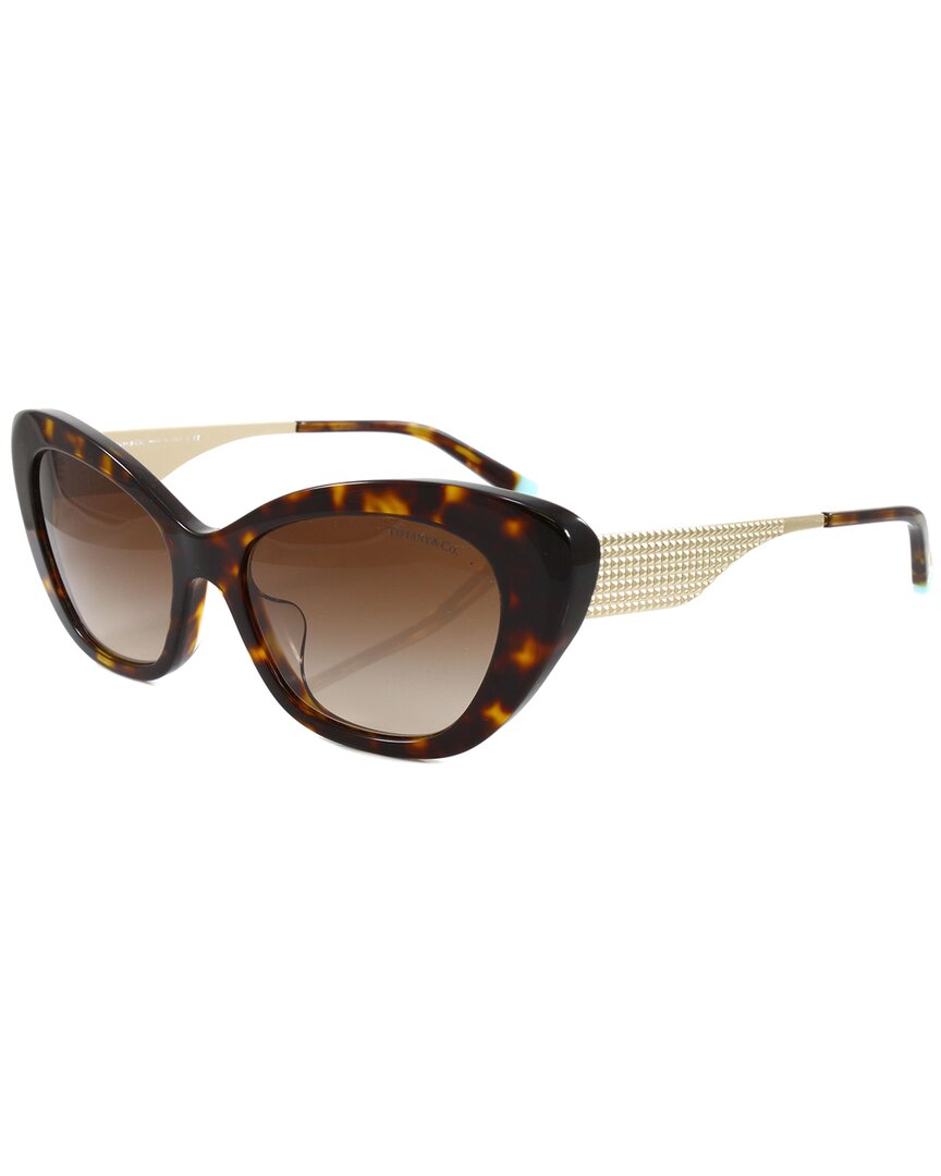 Tiffany & Co . Women's Tf4158f 54mm Sunglasses In Brown
