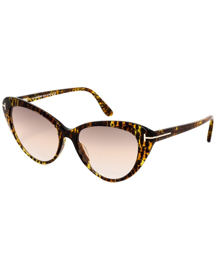 Tom Ford Women's Ft0869 56mm Sunglasses In Brown