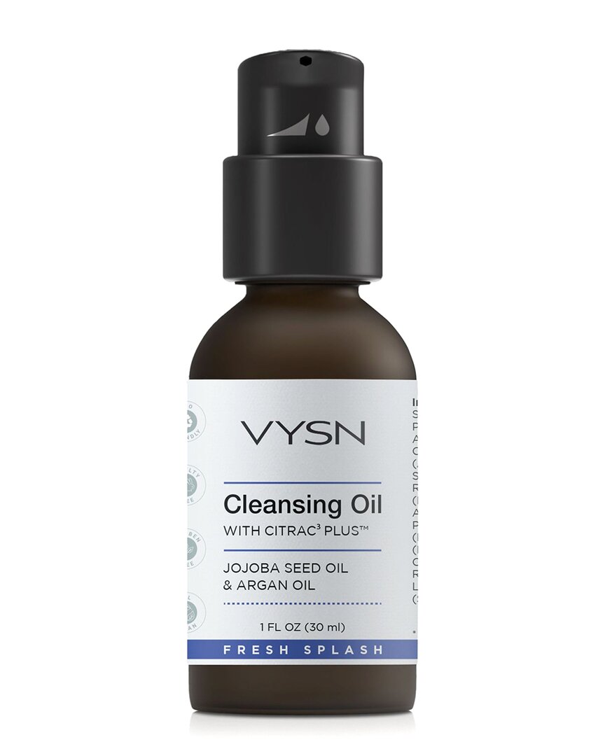 Vysn Unisex 1oz Cleansing Oil With Citrac³ Plus™ - Jojoba Seed Oil & Argan Oil In White