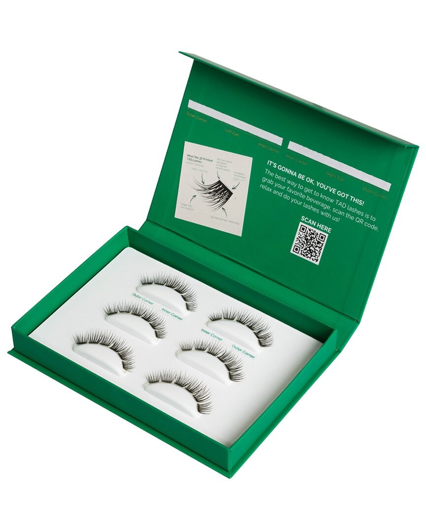 Tad Beauty Bliss 3d Printed Lashes Maxi Lashes Kit In Green
