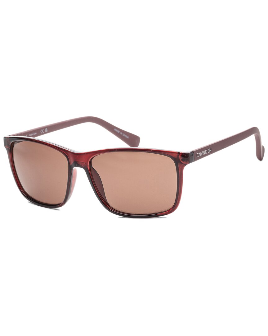 Calvin Klein Men's Fashion 58mm Sunglasses In Red