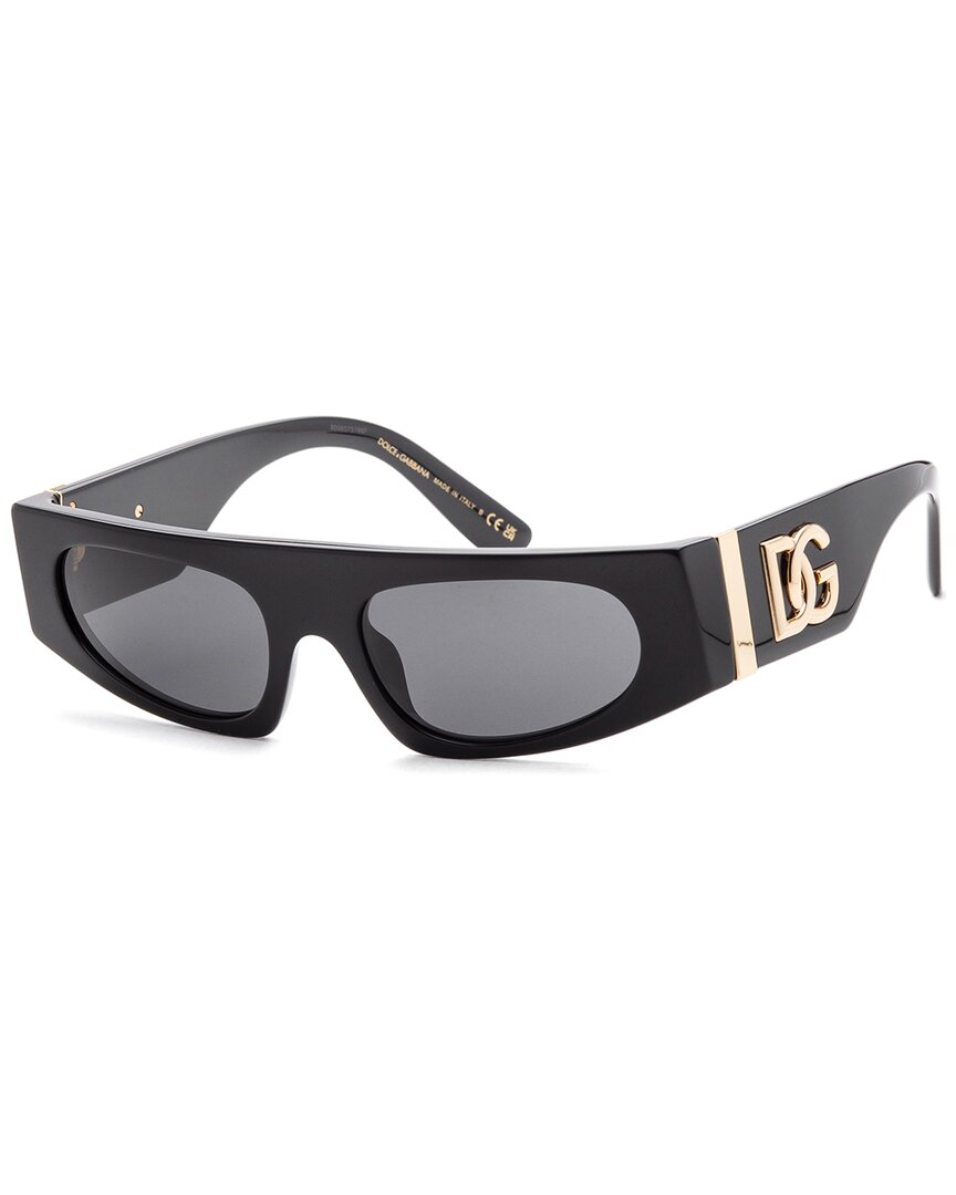 Shop Dolce & Gabbana Women's Dg4411 54mm Sunglasses In Black