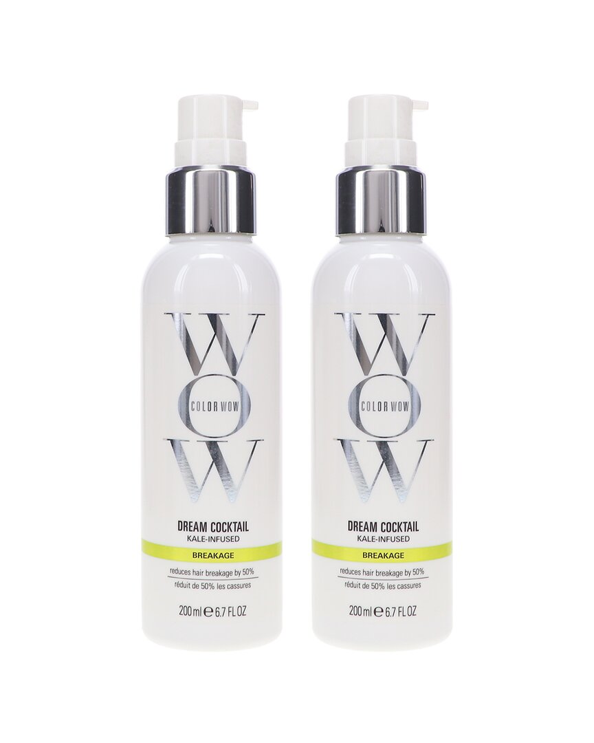 Color Wow 13.4oz Dream Cocktail Kale-infused 2 Pack