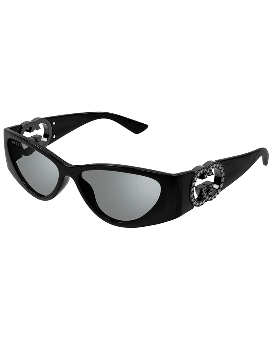 Gucci Women's Gg1824s 55mm Sunglasses In Black