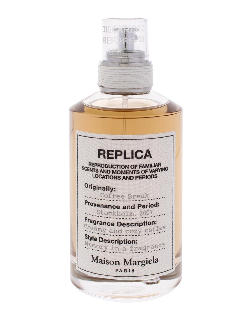 Maison Margiela Women's 3.4oz Replica Coffee Break Edt