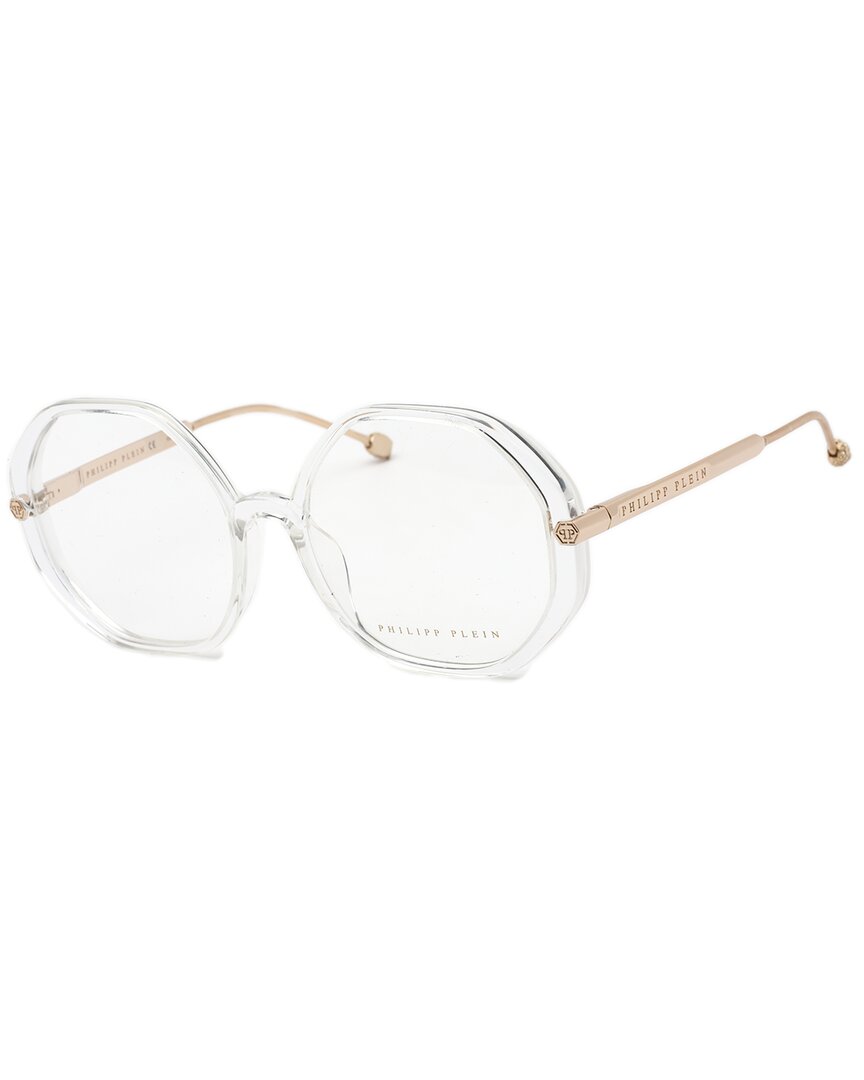 Philipp Plein Women's Vpp053s 56mm Sunglasses In White