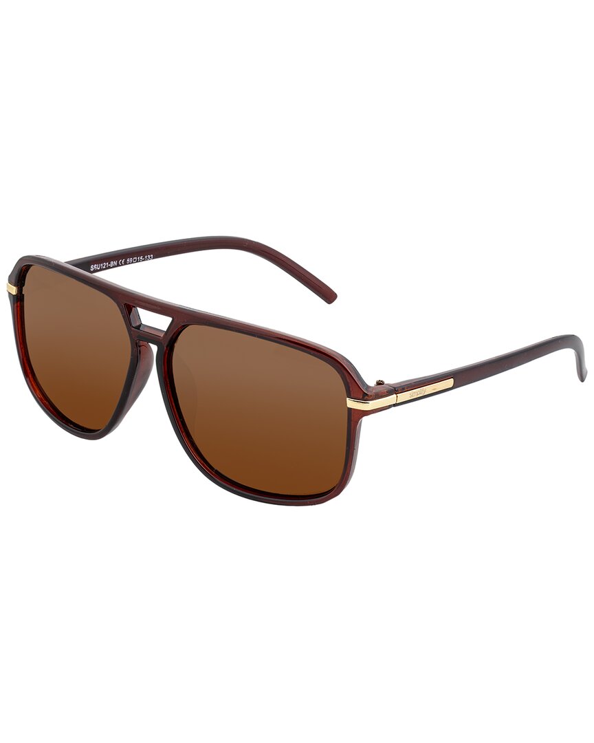 Simplify Unisex Ssu121 59 X 48mm Polarized Sunglasses