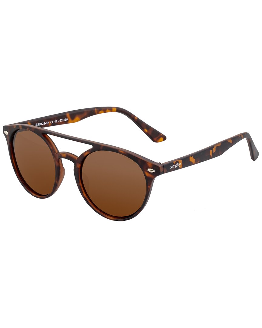 Simplify Unisex Ssu122 49 X 46mm Polarized Sunglasses