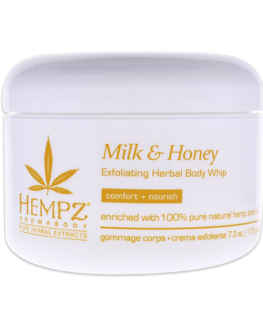 Hempz Unisex 7.3oz Aromabody Milk And Honey Herbal Body Exfoliating Whip