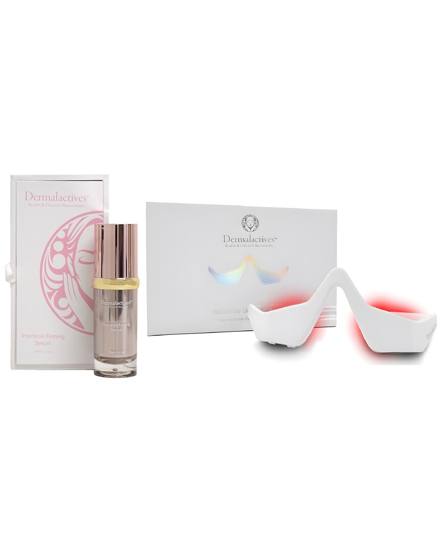 Dermalactives Hologlow Under Eye Led Mask & Intensive Firming Eye Serum 2pc Set