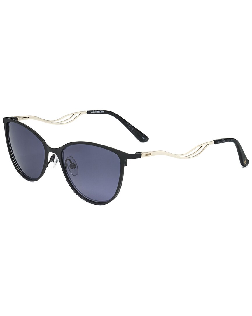 Anna Sui Women's As261a 53mm Sunglasses In Black