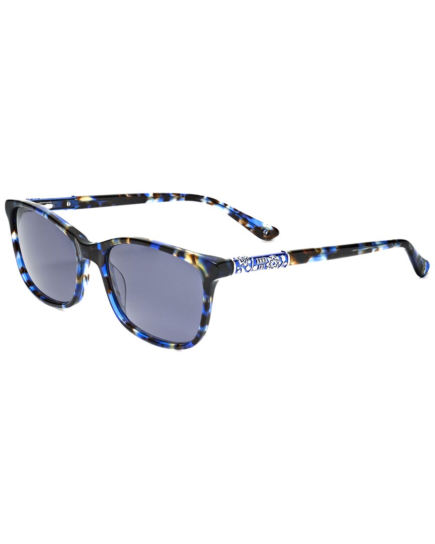 Anna Sui Women's As658a 54mm Sunglasses In Blue