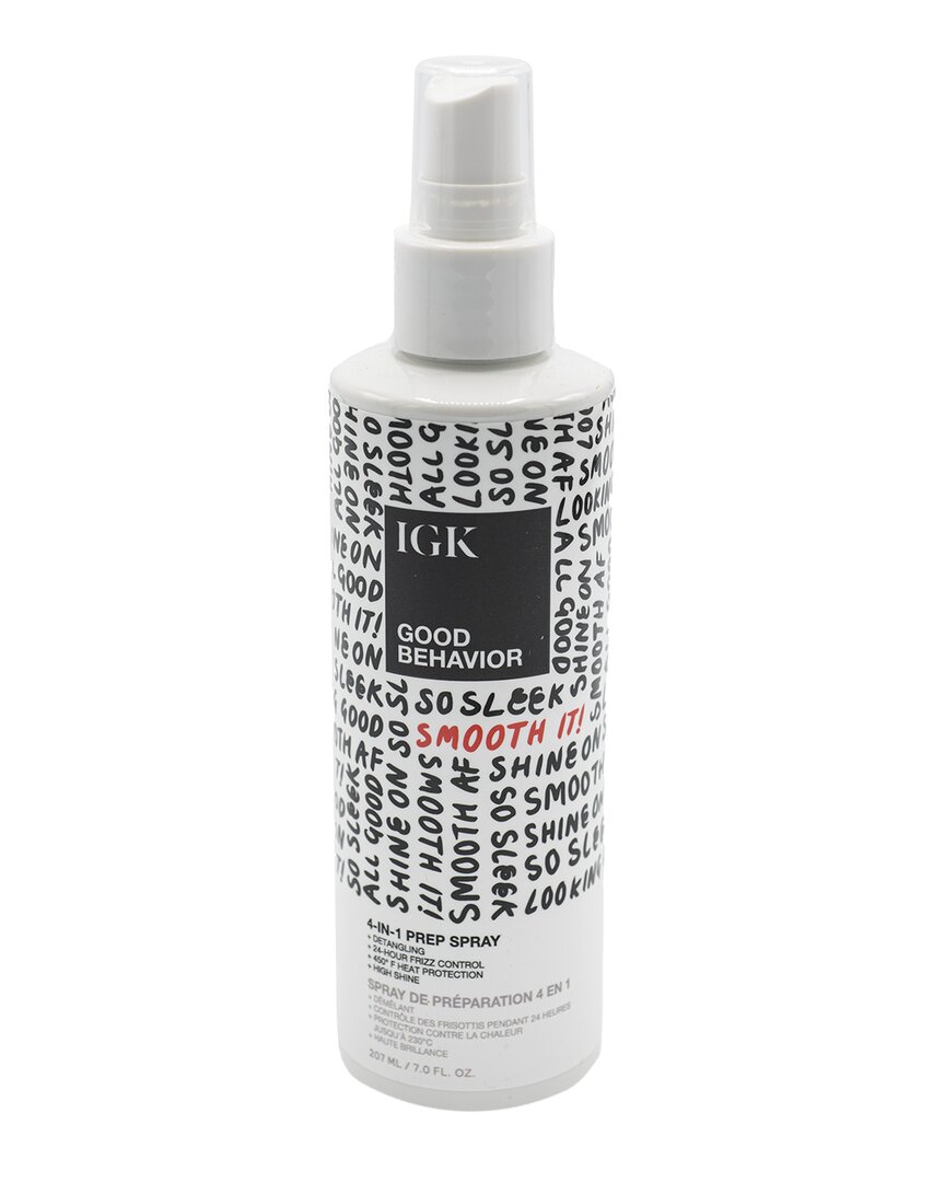 Igk Unisex 7oz Good Behavior 4-in-1 Prep Spray In White