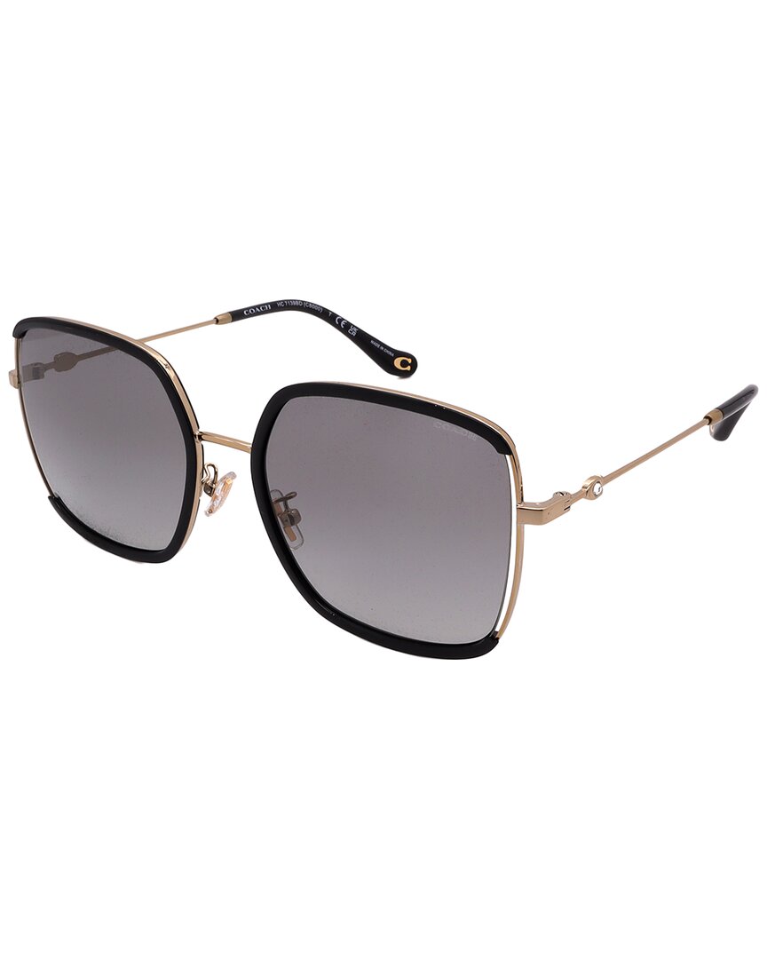 Coach Women's Hc7139bd 58mm Sunglasses In Black