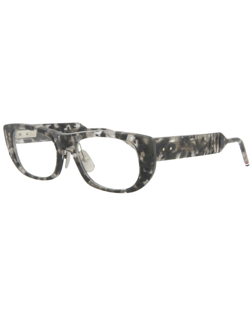 Thom Browne Unisex Tbx417 53mm Optical Frames In Grey