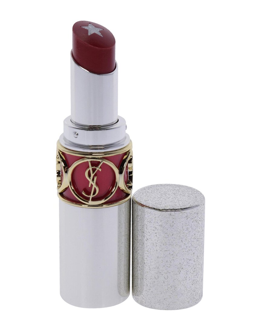 Saint Laurent Yves  Women's 0.12oz 10 Pink Bass Rouge Volupte Rockn Shine Lipstick