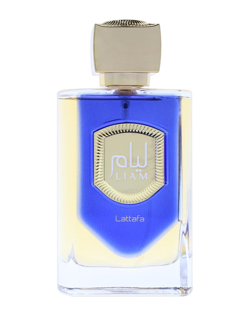 Lattafa Perfumes Men's 3.4oz Liam Blue Shine Edp In Multi