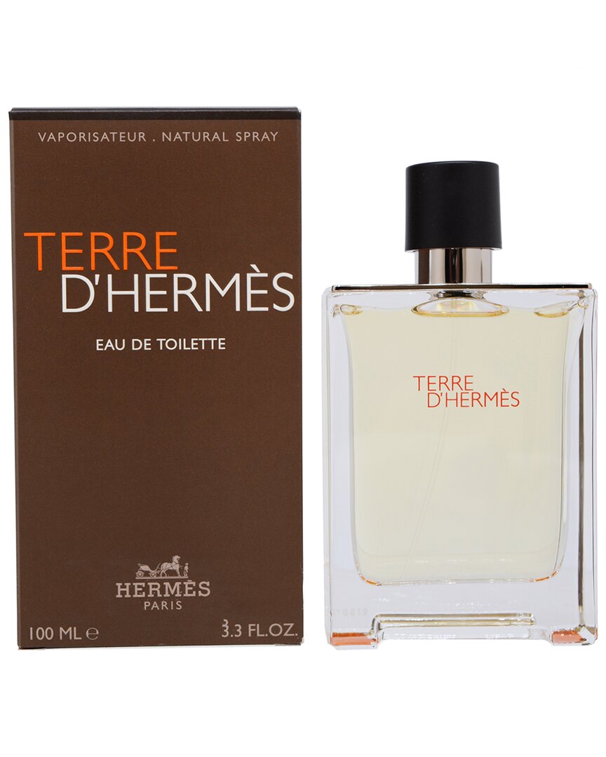 Hermes Hermès Men's 3.38oz Terre D'hermès Edt Spray