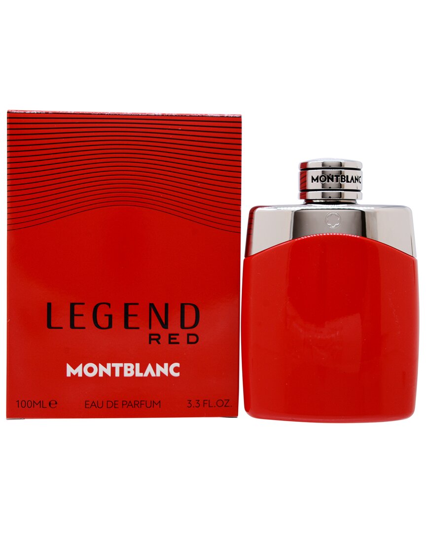 Montblanc Men's 3.3oz Legend Red Edp Spray In White