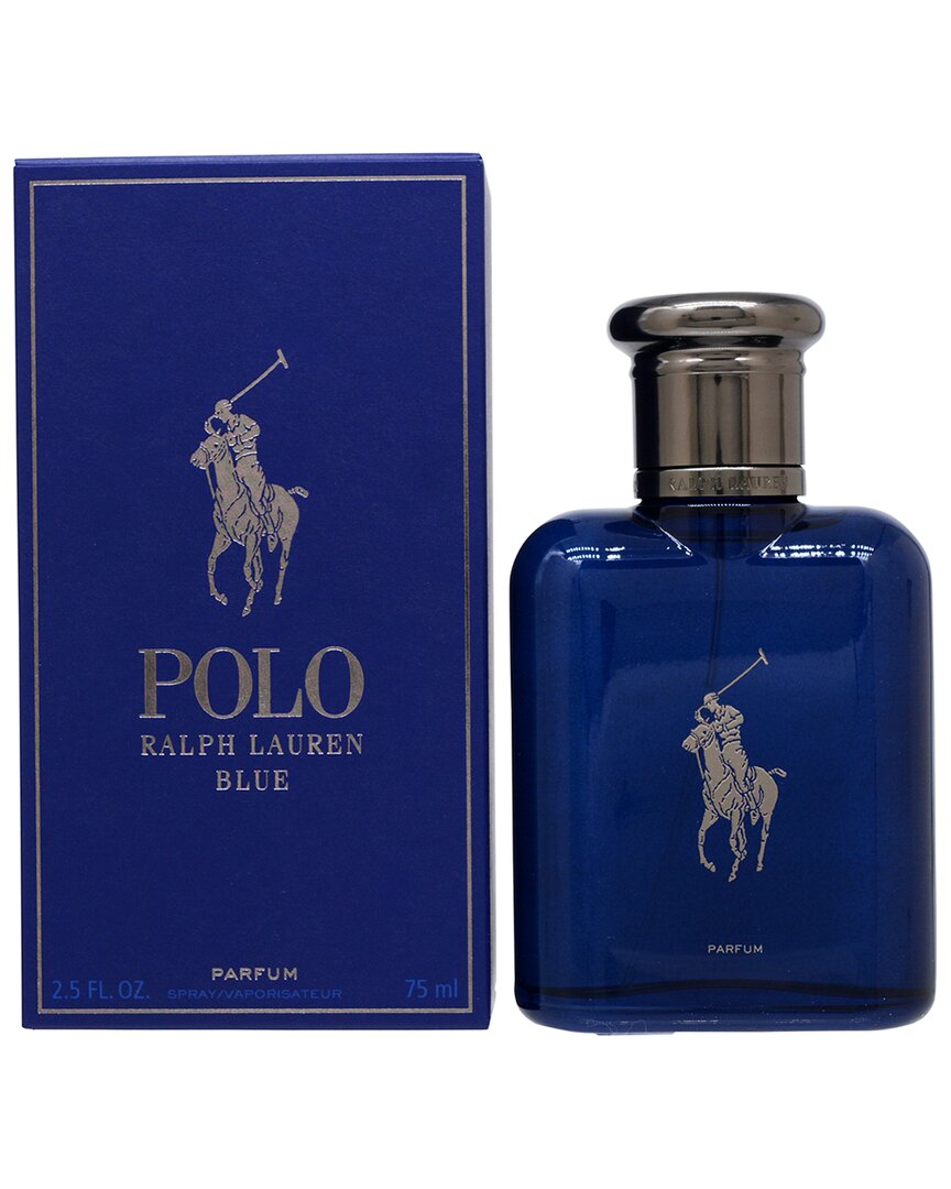 Ralph Lauren Men's 2.5oz Polo Blue Parfum Edp Spray In White