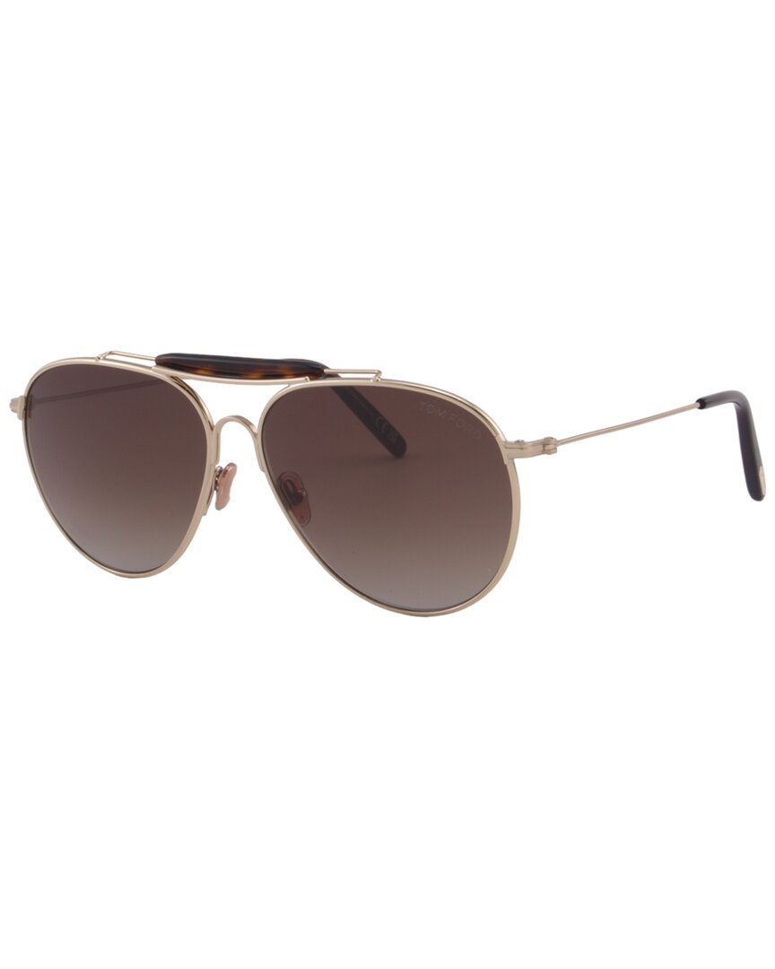 Tom Ford Men's Raphael 59mm Sunglasses In Brown