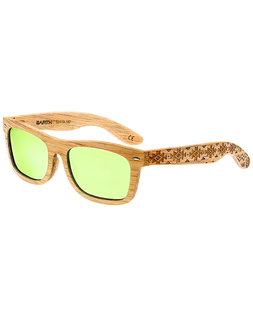 Earth Wood Unisex Maya 37mm Polarized Sunglasses