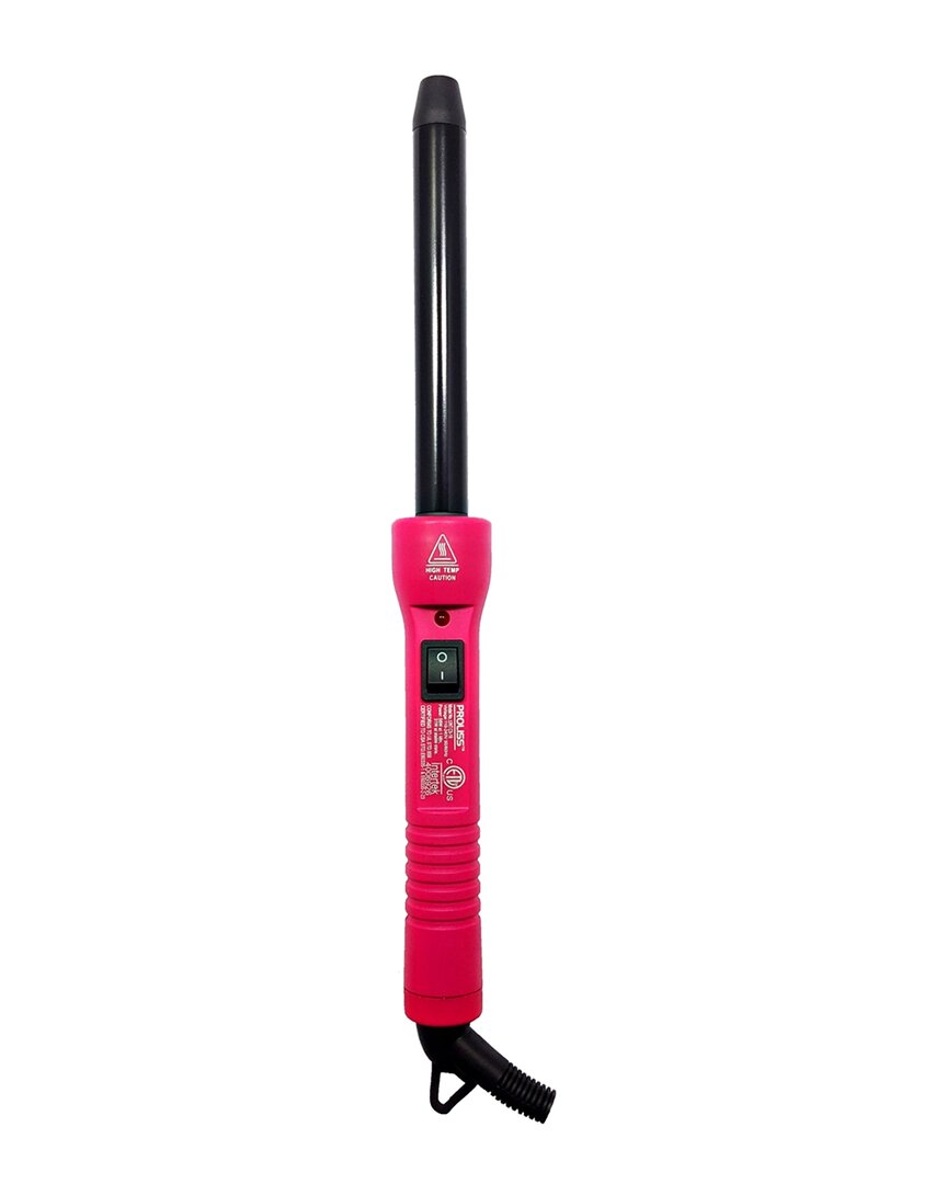 Proliss Unisex The Twister - 19mm Tourmaline-infused Ceramic Pro Curling Wand In White