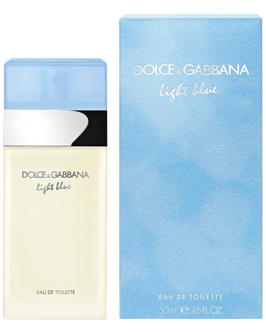 Dolce & Gabbana Women's 1.7oz Light Blue Eau De Toilette In White