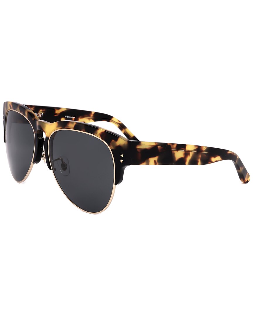 Shop Linda Farrow Erdem By  Women's Edm25 59mm Sunglasses In Brown
