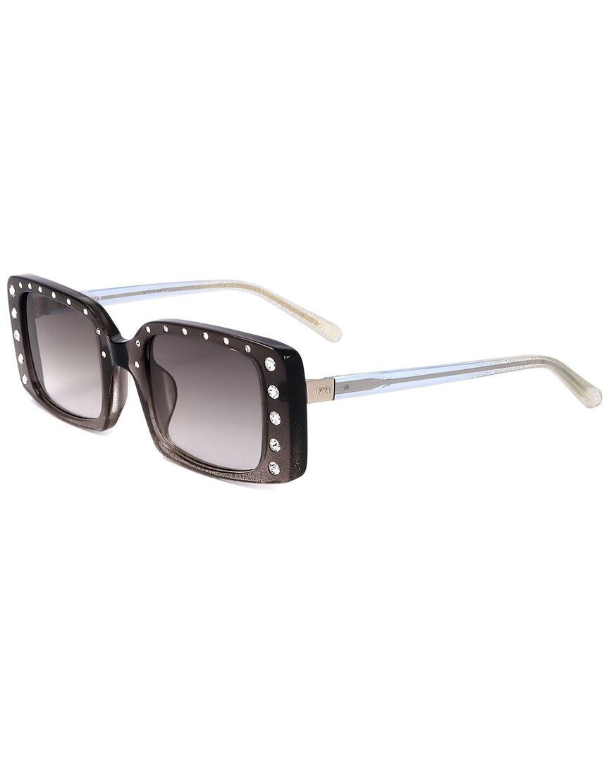 Shop Linda Farrow N°21 X  Women's N21s34 47mm Sunglasses In Grey